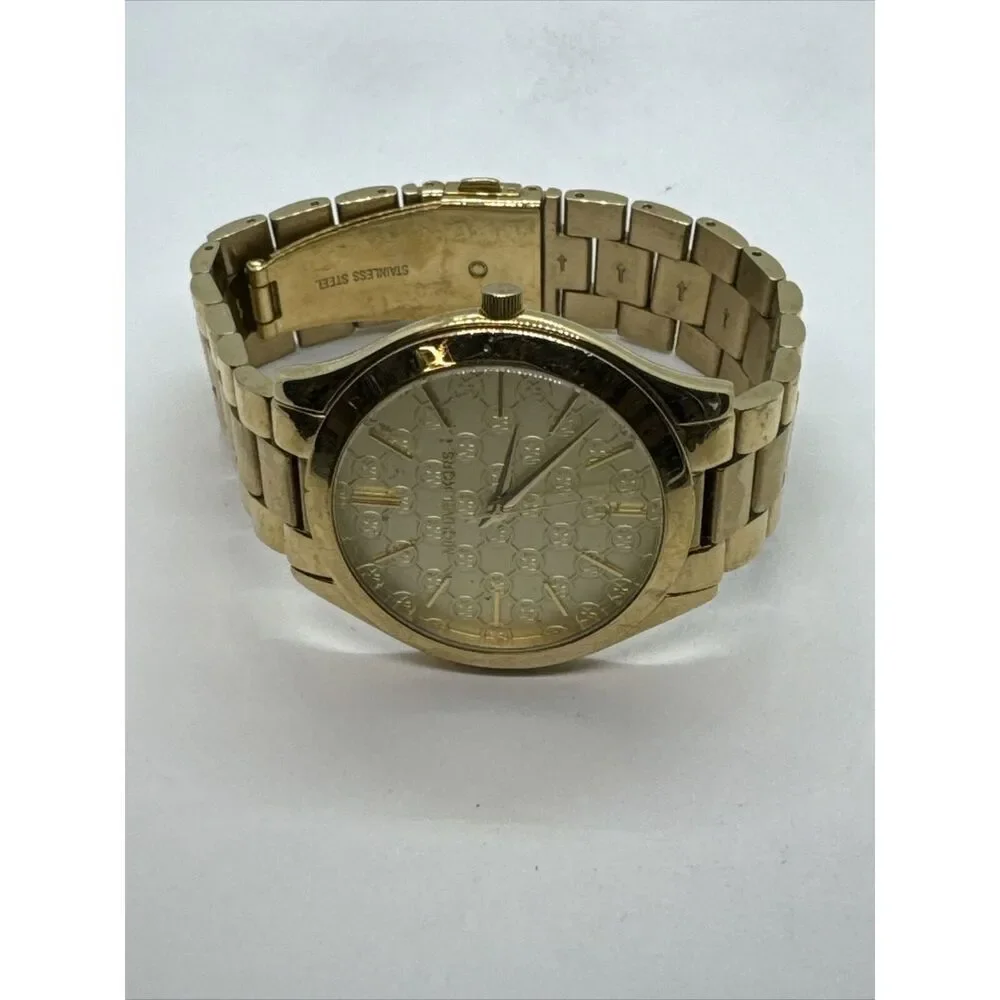 Michael Kors Slim Runway MK3335 Women's Stainless Steel Analog Dial Watch JNA436